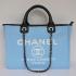 Replica Chanel 2024 New Chanel 66941 Blue Large 2way