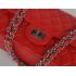 Cheap Quality Chanel 2.55 Reissue Flap 2112 Red Lambskin Cross Body Bag