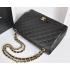 Chanel A47600 Black Lambskin Medium Handbag Replica