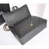 Chanel A47600 Black Lambskin Medium Handbag Replica