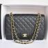 Chanel A47600 Black Lambskin Medium Handbag Replica