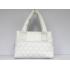 Chanel Coco bags 48619 White Lambskin Medium Bag