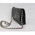 Chanel Mini bags 33814 Black Lambskin Cross Body Bag Replica