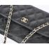 Chanel Mini bags 33814 Black Lambskin Cross Body Bag Replica