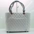 Chanel Cambon bags 9005 White Lambskin Ladies