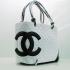 Chanel Cambon bags 9005 White Lambskin Ladies