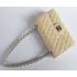 Cheap Chanel  Flap bags 01112 Beige Cross Body Bag Ladies