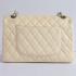 Cheap Chanel  Flap bags 01112 Beige Cross Body Bag Ladies