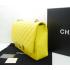 Chanel 36070 Yellow Lambskin Medium Bags Replica