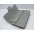 Chanel  Flap bags 48220 Grey Lambskin Ladies Bag