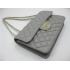 Chanel  Flap bags 48220 Grey Lambskin Ladies Bag