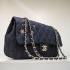 Chanel  Flap bags 36003 Blue Jean Ladies