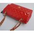 Chanel  Flap bags 1112 Red Enamel Ladies