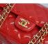 Chanel  Flap bags 1112 Red Enamel Ladies