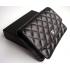 Chanel Wallet C2611 Black Lambskin Small Wallet