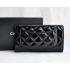 Chanel Wallet 37239 Black Card Bags Ladies