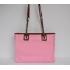 Chanel 2024 New Chanel 66939 Pink Canvas Cross Body Bag