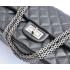 Cheap Chanel 2.55 Reissue Flap 28668 Black Crocodile Cross Body Bag HM09762