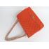 Chanel  Flap bags 1116 Orange Lambskin Ladies