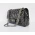 Chanel 2.55 Reissue Flap 30227 Black Enamel Cross Body Bag HM09879