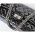 Chanel 2.55 Reissue Flap 30227 Black Enamel Cross Body Bag HM09879