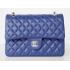 Chanel  Flap bags 01112 Blue Small Cross Body Bag