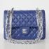 Chanel  Flap bags 01112 Blue Small Cross Body Bag