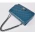 Chanel  Flap bags 28601 Blue Enamel HandBags