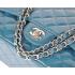 Chanel  Flap bags 28601 Blue Enamel HandBags