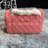 Chanel  Red Handbag Shoulder Bag Calfskin