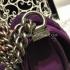 Chanel Handbag Le Boy Purple Lambskin