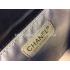 Chanel Shoulder Bag Le Boy  Blue Genuine Leather