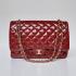 Chanel  Flap bags 47600 Red Enamel HandBags