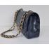 Chanel  Flap bags 1112 Blue Enamel Small Handbags