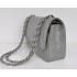 Chanel  Flap bags 1112 Grey Enamel Cross Body Bag Replica