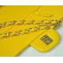 Chanel  Flap bags 1112 Yellow Cross Body Bag Ladies Replica