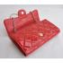 Chanel Wallet 37250 Red Enamel Ladies