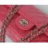 Replica Chanel  Flap bags 1112 Pink Enamel Cross Body Bag