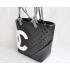 Quality Chanel Cambon bags 25168 Black Cross Body Bag Ladies