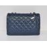 Replica Quality Chanel  Flap bags 28600 Blue Lambskin Cross Body Bag