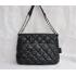 Cheap Chanel Bubble Bags 36012 Black Lambskin Large Bag