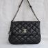 Cheap Chanel Bubble Bags 36012 Black Lambskin Large Bag