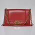 Chanel Boy Chanel bags 69010 Red Lambskin Small Bag Replica