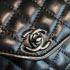 Replica Chanel Lambskin Handbag Black Le Boy HM10825