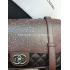 Chanel Handbag Calfskin Brown Cross Body Bag