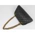 Chanel Bowling Bags 49853 Black Lambskin Ladies Bag Replica