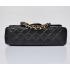 Chanel  Flap bags 1112 Black Lambskin Cross Body Bag Free Shipping