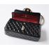 Chanel  Flap bags 1112 Black Lambskin Cross Body Bag Free Shipping