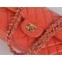 Cheap Chanel  Flap bags 1112 Orange Small Cross Body Bag