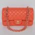 Cheap Chanel  Flap bags 1112 Orange Small Cross Body Bag